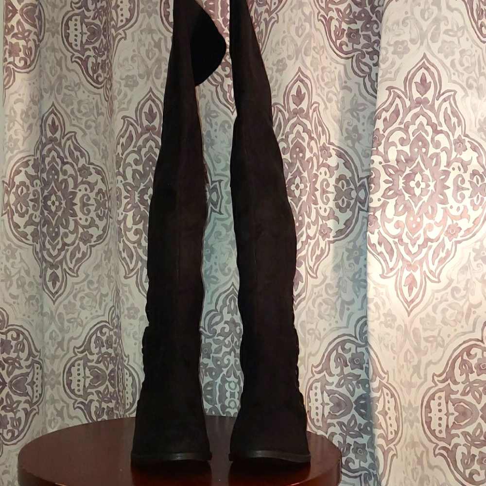 Brienne Lace-Up Back Boots